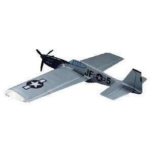  P 51B Mustang Control Line Airplane Kit: Toys & Games