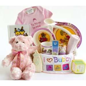 Shayna Medelah Deluxe New Baby Girl Gift Basket  Grocery 