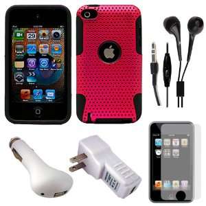  Black Silicone Gel Skin for Apple iPod Touch 4th Generation, 4th Gen 