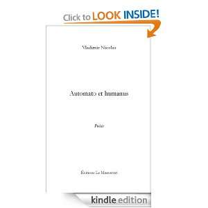   humanus (French Edition) Vladimir Nicolas  Kindle Store