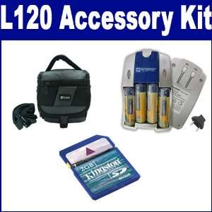  Nikon Coolpix L120 Digital Camera Accessory Kit includes 