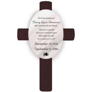   Favors Personalized Memorial Cross Heaven: Health & Personal Care