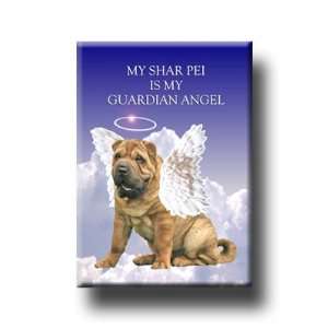  Shar Pei Guardian Angel Fridge Magnet: Everything Else