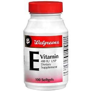  Gold Seal Vitamin E 400 IU Dietary Supplement Softgels, 100 