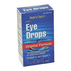 Eye Drops Tetrahydrozoline 1/2 Oz  Industrial & Scientific