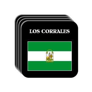 Andalusia (Andalucia)   LOS CORRALES Set of 4 Mini Mousepad Coasters