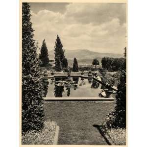 1943 Bellosguardo Firenze Florence Italy Italia Garden   Original 