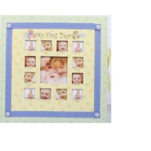    Babys 1st Year Keepsake Memory Photo Album and Journal Baby