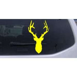 Deer Head Shadow Hunting And Fishing Car Window Wall Laptop Decal 