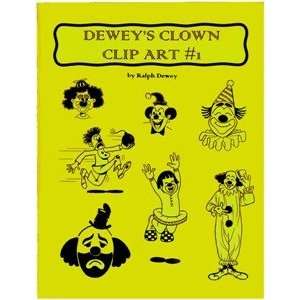  Deweys Clown Clip Art No 1 Toys & Games
