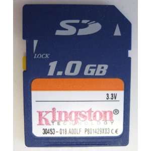  Kingston 1 GB SD Flash Memory Card Electronics