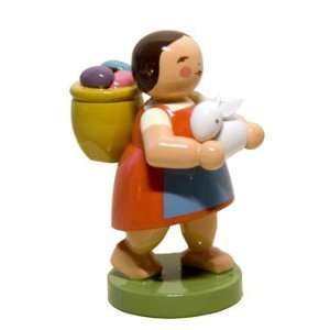    Girl with Basket and Rabbit (Wendt und Kuehn)