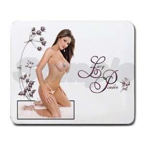 Lucy Pinder Sexy Mouse Pad   9.25 x 7.75 Mouse Mat   Deluxe Mousepad
