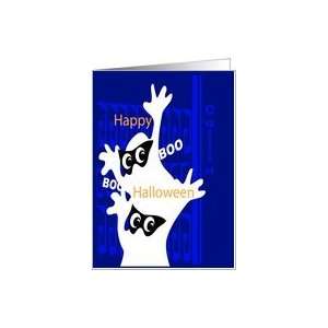  Collin Ghost Boo Happy Halloween Card Health & Personal 