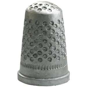   Pewter Finish Collectible Large Sewing Thimble Token