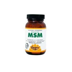 Country Life   MSM   1000 mg   90 tablets
