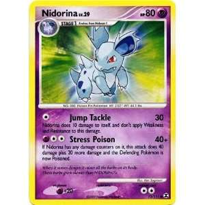  Pokemon Platinum Rising Rivals Single Card Nidorina #73 