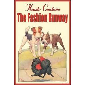  Haute Couture: The Fashion Runway   Paper Poster (18.75 x 