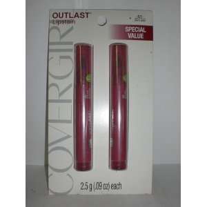  Covergirl Outlast Lipstain 425 Plum Pout (Pack of 2 