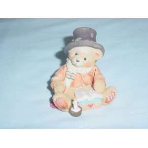 Cherished Teddies Figurine: Bear Cratchit  And A Very Merry Christmas 