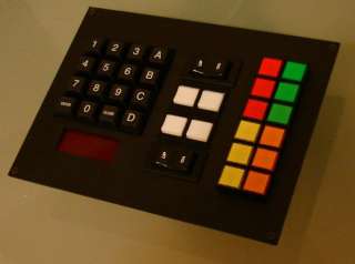 Knight Rider Season 2 Lower Console 12 Colored Push Buttons  