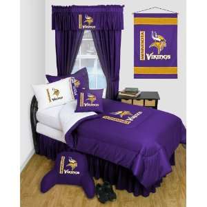  NFL Minnesota Vikings Comforter   Locker Room Series 