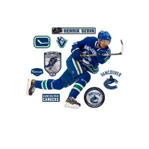   : NHL Vancouver Canucks Henrik Sedin Wall Graphic: Sports & Outdoors