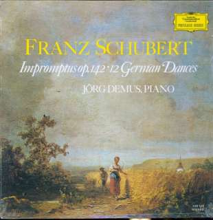Demus   Schubert 12 German Dances NM LP  