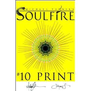    Soulfire #10 Print Signed by Michael Turner 11 x 17 Toys & Games