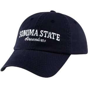   State Seawolves Navy Blue Batters Up Adjustable Hat
