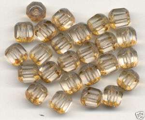 Cathedral Crystal Faceted Window Glass Beads 6mm/25pcs  