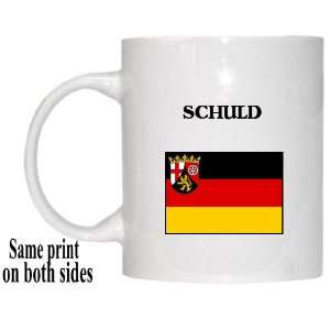   Rhineland Palatinate (Rheinland Pfalz)   SCHULD Mug 