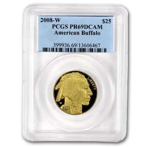   2008 W (1/2 oz PROOF) Gold Buffalo   PR 69 DCAM PCGS 
