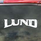 Lund Decal BOAT CRUISER Car Truck Window Sticker