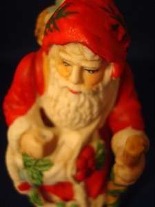Santa Claus Porcelain Christmas Figurine John Grossman  
