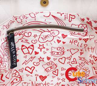 Sanrio Hello Kitty Nerd Face Tote Bag Loungefly Nerd Face Cut Canva 