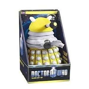  Doctor Who Medium Talking Yellow Dalek Plush: Toys & Games