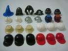 Lego Minifig Minifigure Lot 24 Hats Helmets Hair #2023