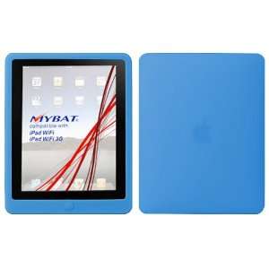  Soft Silicone Skin Case(Dark Blue) For APPLE iPad 