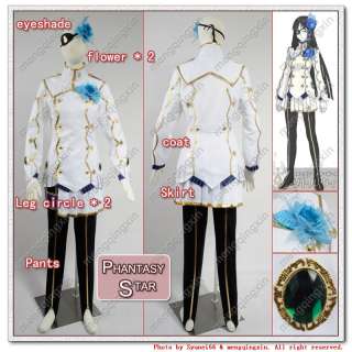 Phantasy Star Portable 2 Infinity Nagisa Cosplay Costume Any Size 