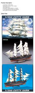 Cutty Sark 1/350 /Academy/Model/Kit/Ship/Shark/Clipper/Vessel/Britain 