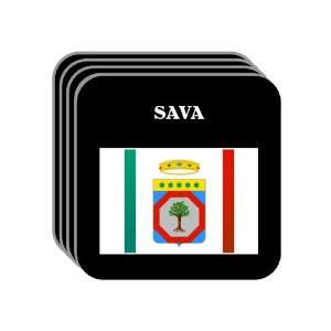 Italy Region, Apulia (Puglia)   SAVA Set of 4 Mini Mousepad Coasters