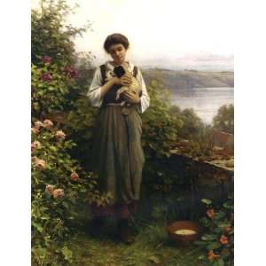 FRAMED oil paintings   Daniel Ridgway Knight   24 x 32 inches   Young 