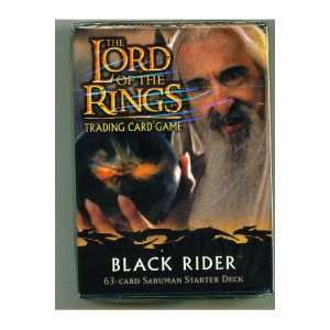  Card Game Theme Starter Deck Black Rider Saruman Deck Toys & Games