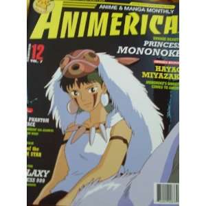  Animerica Magazine Volume 7 No 12 Princess Mononoke 