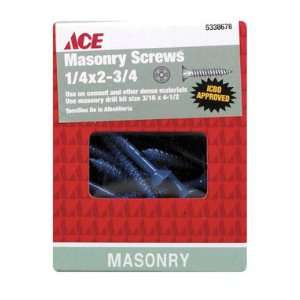  Bx/1lb x 2 Ace Masonry Screws (19110ACE)