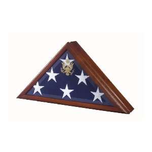  Vice Presidential Flag Display Case in Walnut: Home 