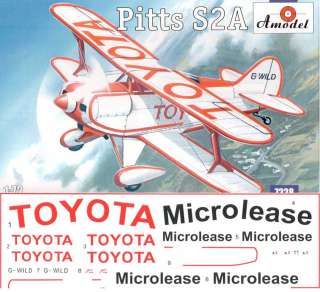 Amodel 7228 Pitts S2A sport aircraft 1/72  