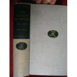   of the Wealth of Nations (Modern Library #G32) Adam Smith Books