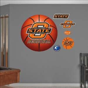 Oklahoma State University Basketball Logo Fathead Toys 